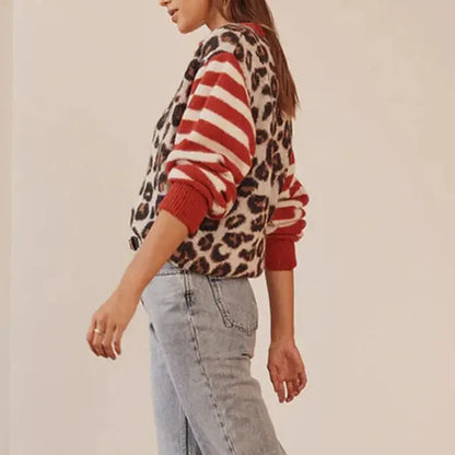 Ferocia Leopard Print Sweater - view 7