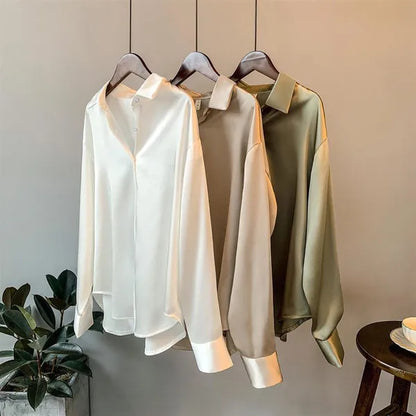 Mirela Satin Shirt - view 7