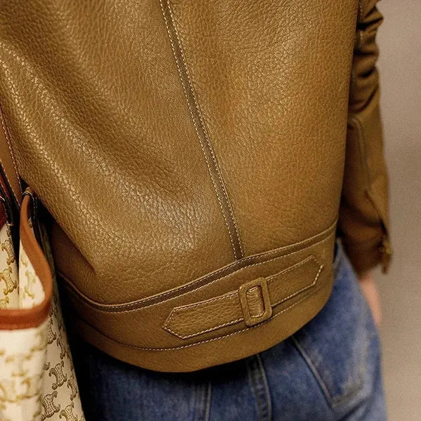 Romana Faux Leather Jacket - view 8
