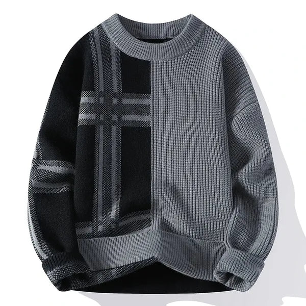 Mevrick Plaid Knit Sweater - view 8