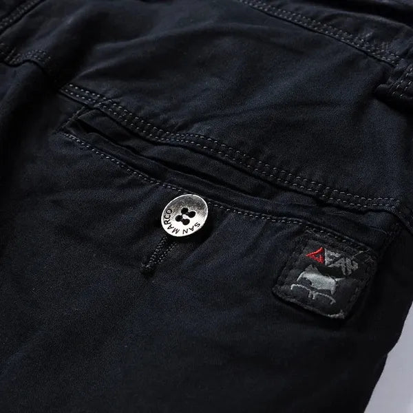 Arlo Premium Cotton Cargo Shorts – view 8