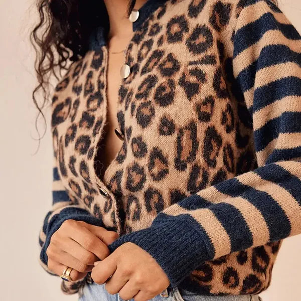 Ferocia Leopard Print Sweater - view 8