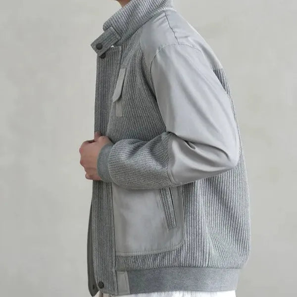 Draven Corduroy Patchwork Jacket - view 8