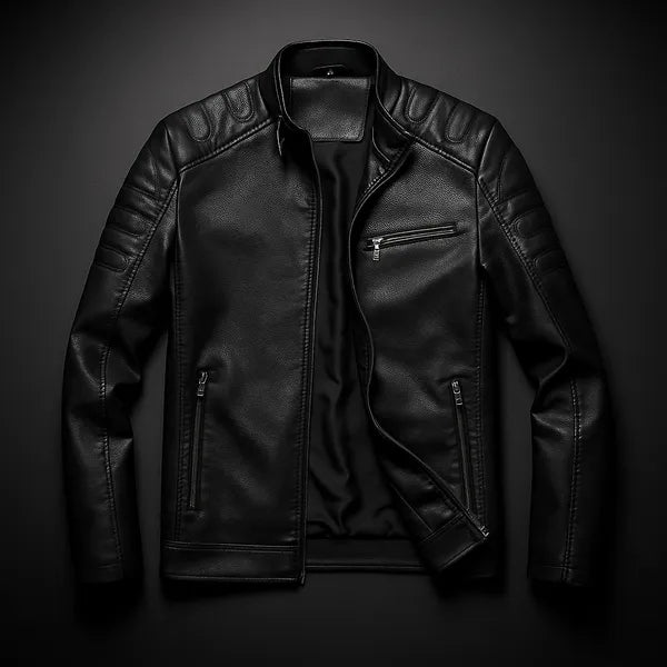 Arctis premium leather zipper jacket – view 8
