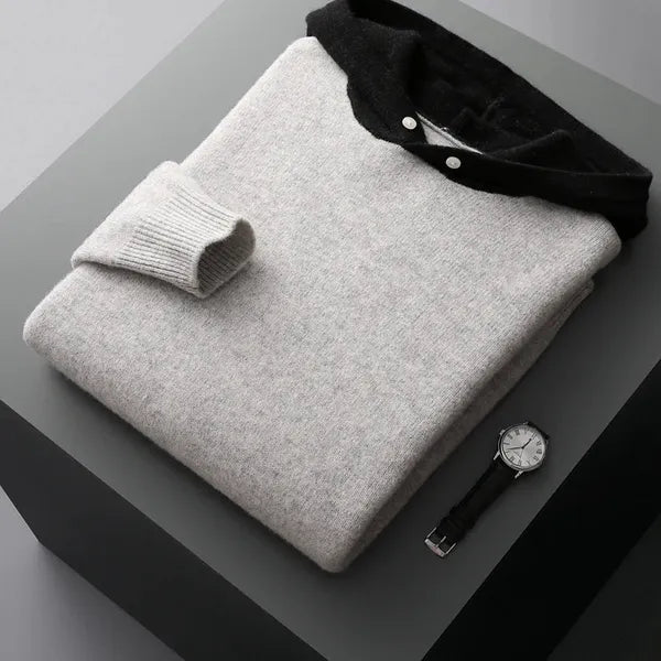 Zenith Premium Cashmere-Blend Hoodie - view 8