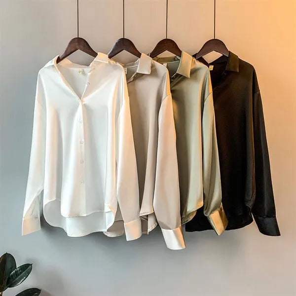 Mirela Satin Shirt - view 8