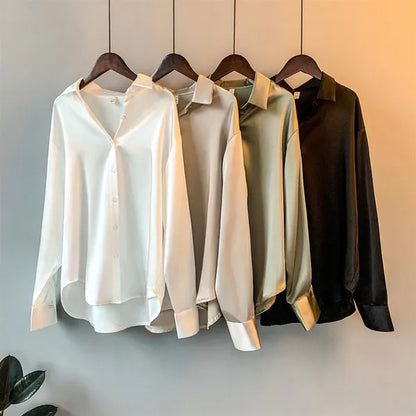 Mirela Satin Shirt - view 8