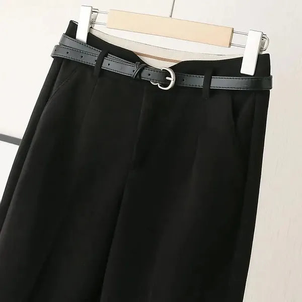 Millie High-Waisted Pleated Trousers - view 9