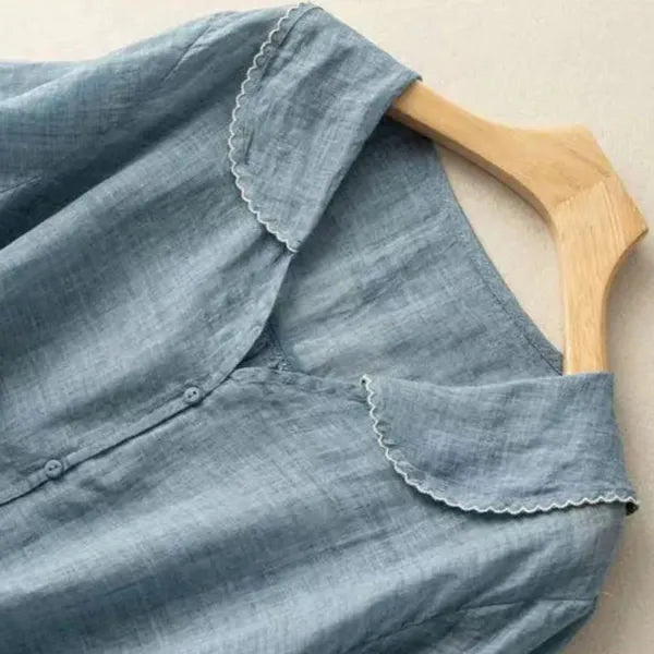 Tiara Linen Blouse - view 9