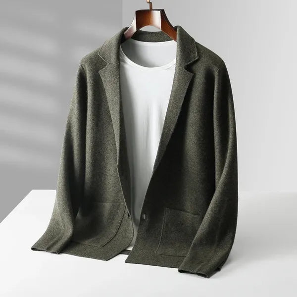 Mica Premium Wool-Blend Slim-Fit V-Neck Cardigan - view 9
