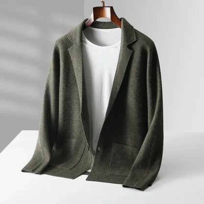 Mica Premium Wool-Blend Slim-Fit V-Neck Cardigan - view 9