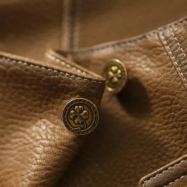 Romana Faux Leather Jacket - view 9