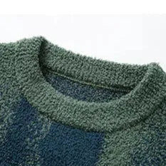 Amric abstract-pattern cotton-blend sweater – view 9