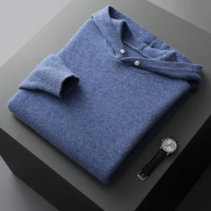 Zenith Premium Cashmere-Blend Hoodie - view 10