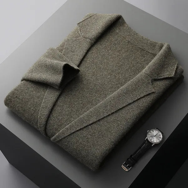 Mica Premium Wool-Blend Slim-Fit V-Neck Cardigan - view 10
