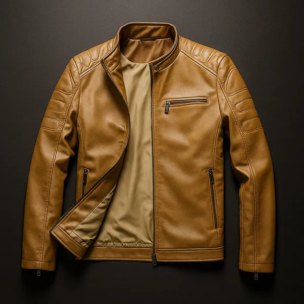 Arctis premium leather zipper jacket – view 10