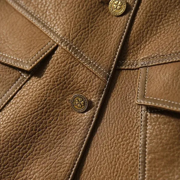 Romana Faux Leather Jacket - view 10