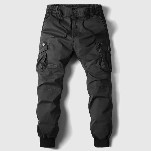 Men's Tactical Cargo Joggers – Thomas - Black