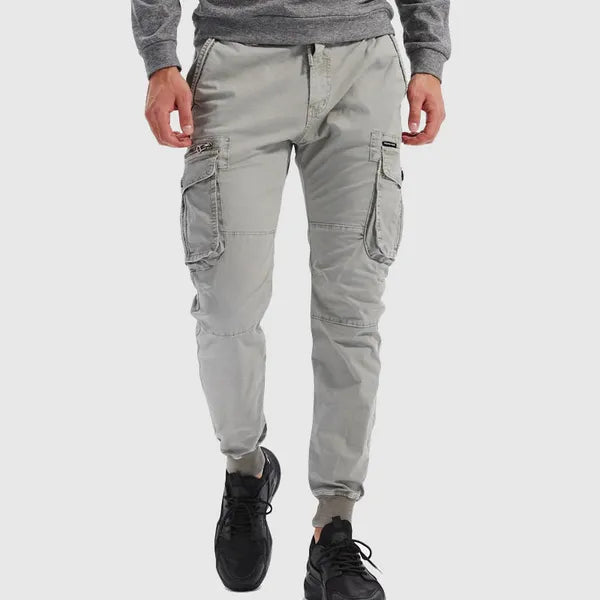 Men's Tactical Cargo Joggers – Thomas - Gray 2