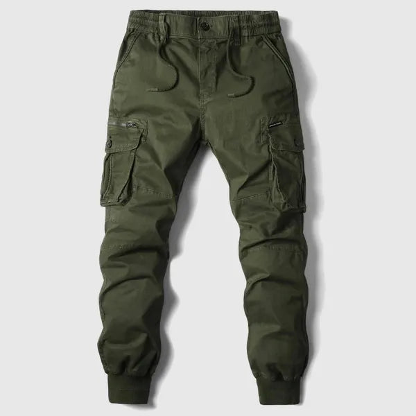 Men's Tactical Cargo Joggers – Thomas - Green