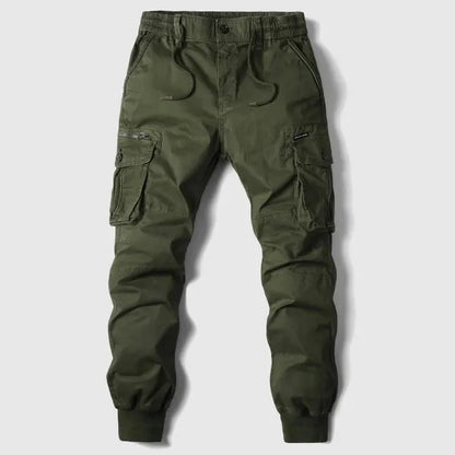 Men's Tactical Cargo Joggers – Thomas - Green