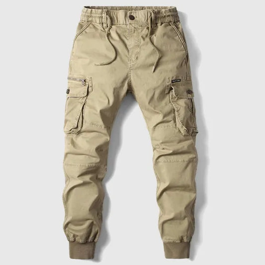 Men's Tactical Cargo Joggers – Thomas - Khaki