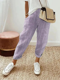 Purple / White
