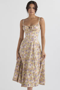 Yellow - Flower Print